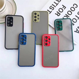 ปุ่มสีผิวด้าน Case Samsung galaxy A13  เคสกันกระแทก ขอบนิ่มหลังแข็ง เคสโทรศัพท์ SAMSUNG A13 พร้อมส่ง [ ส่งจากไทย ]