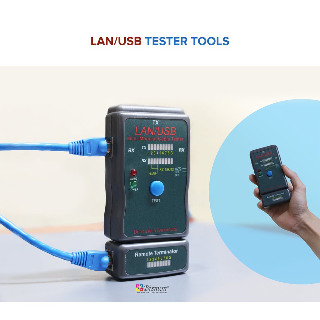 เครื่องทดสอบสายแลน-lan-multi-modular-cable-tester-lan-usb-bismon