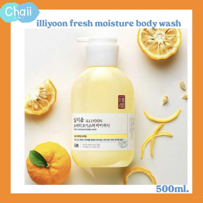 illiyoon fresh moisture body wash 500ml. Shopee Thailand