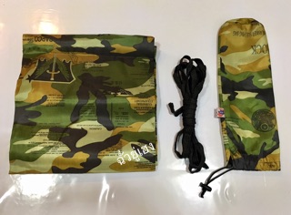 ภาพขนาดย่อของภาพหน้าปกสินค้าเปลทหาร เปลสนาม เปลผ้าร่ม (ฟรี  เชือกผูกเปล+ถุงผ้า) จากร้าน npk.888 บน Shopee