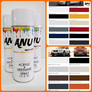 Spray ANU -I สีสเปรย์ พ่นรถยนต์ (กี่งเงา) BMW (1 กระป๋อง)