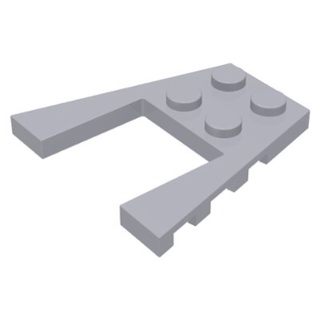 Lego part (ชิ้นส่วนเลโก้) No.43719 / 41822 Wedge Plate 4 x 4