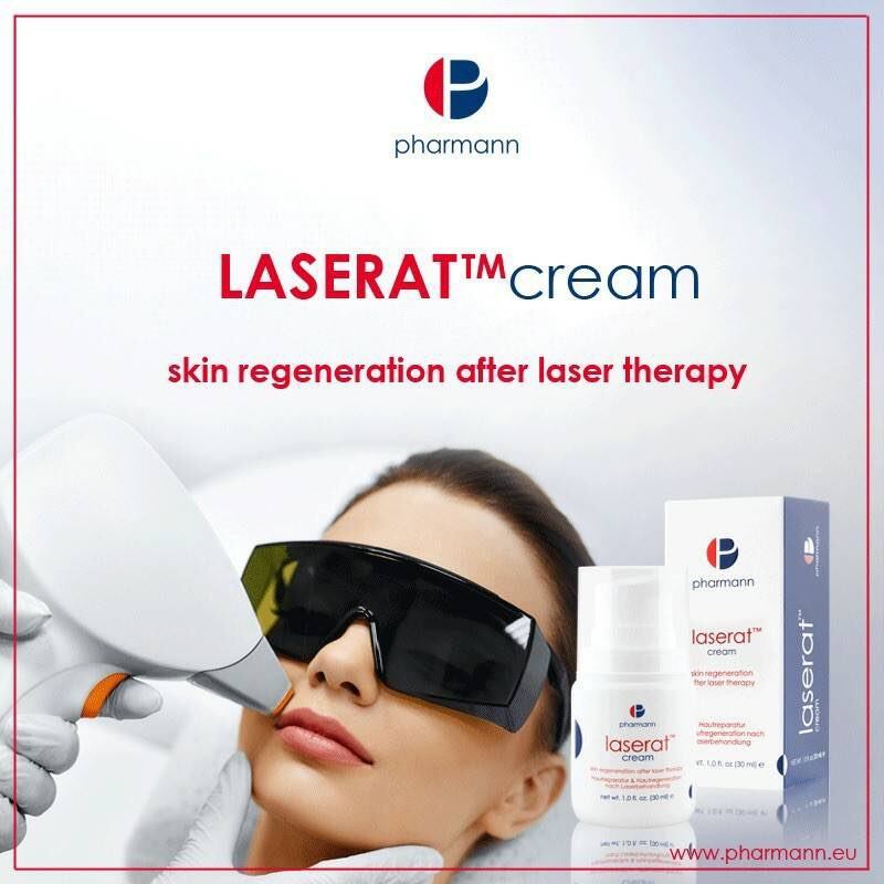 pharmann-laserat-cream-30ml-ครีมบำรุงผิว-ช่วยลดอาการอักเสบหลังทำเลเซอร์-ให้ความชุ่มชื้น-ลดอาการอักเสบ-ลดรอยแดง-ของแท้