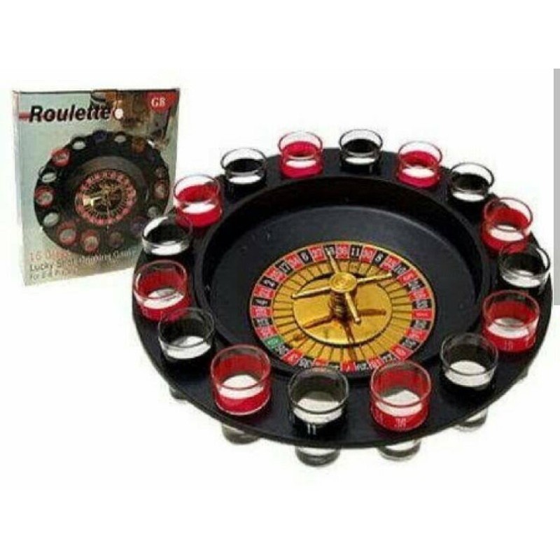 เหล้า-roulette-แก้วช็อต-พร้อมอุปกรณ์-เหล้า