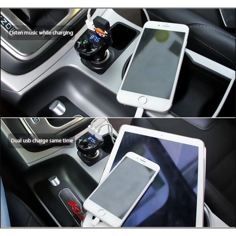 บลูทูธรถยนต์-x8-car-mp3-player-bluetooth-เครื่องเล่นmp3ในรถ