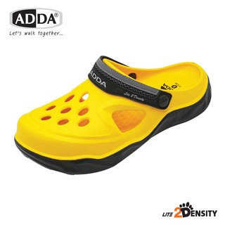 ราคาและรีวิวADDA 2density รองเท้าแตะ รองเท้าลำลอง สำหรับผู้ชาย แบบสวมหัวโต  รุ่น  5TD36M1 (ไซส์7-11)