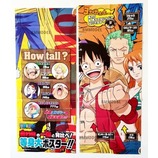 ที่วัดส่วนสูงลายการ์ตูน​วันพีช(ONEPIECE)​