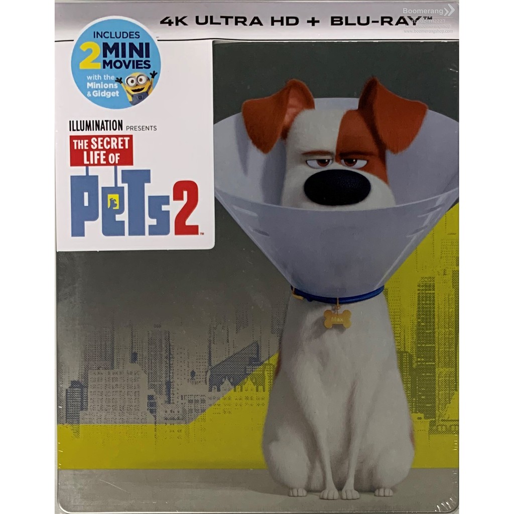 Secret Life Of Pets 2, The/เรื่องลับแก๊งขนฟู 2 4K Ultra HD + Blu-ray ...