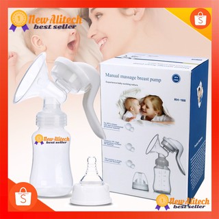 ภาพหน้าปกสินค้าNew Alitech breast pump เครื่องปั๊มนม เครื่องปั๊มนมคอเฉียง ที่ปั๊มนมสำหรับคุณแม่ ที่ปั๊มนมแบบมือ อุปกรณ์ปั้มนม ชุดปั้มนม ซึ่งคุณอาจชอบราคาและรีวิวของสินค้านี้