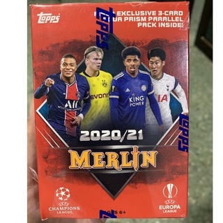 ภาพหน้าปกสินค้าพร้อมส่ง !!! 2020-21 Topps Merlin UEFA Champions League Blaster Box ที่เกี่ยวข้อง