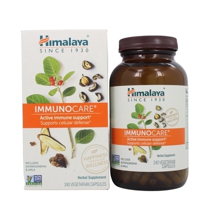 himalaya-immunocare-240-vegetarian-capsules-exp-092023-อาหารเสริม-ปรับสมดุลและเสริมสร้างภูมิคุ้มกันให้กับร่างกาย