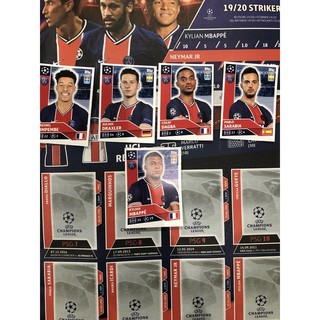 Topps Sticker Uefa Champions League 2020/21 PSG