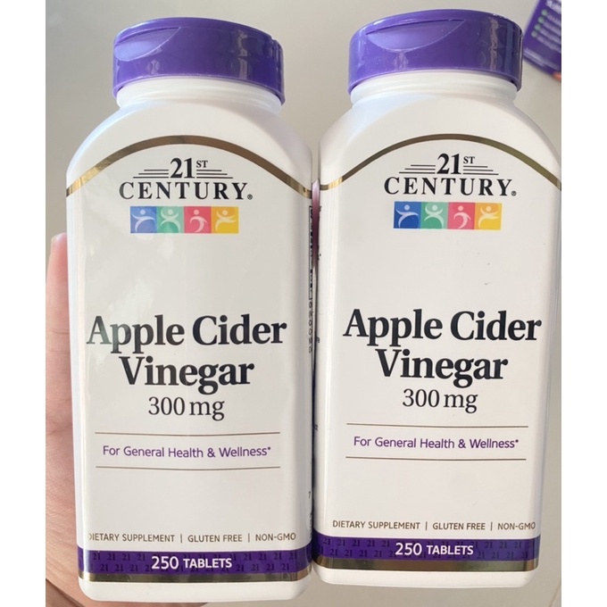 พร้อมส่ง-21st-century-apple-cider-vinegar-250-tablets