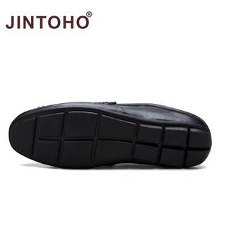ภาพขนาดย่อของภาพหน้าปกสินค้ารองเท้าโลฟเฟอร์หนัง สำหรับผู้ชาย จากร้าน jintoho.th บน Shopee ภาพที่ 8