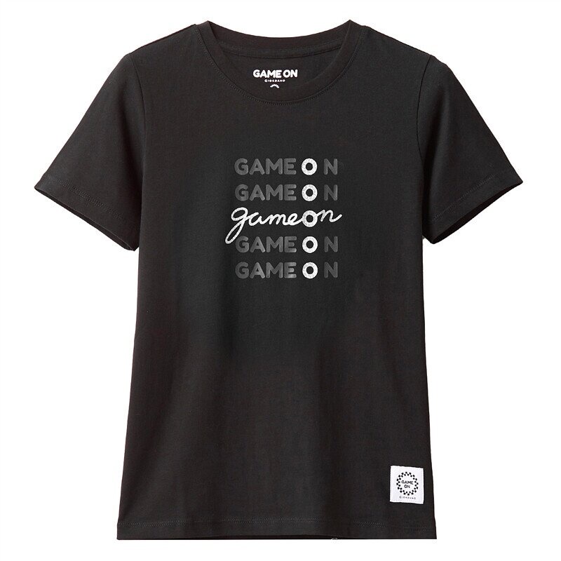 giordano-เสื้อยืดผู้หญิง-womens-game-on-womens-tshirt05390205