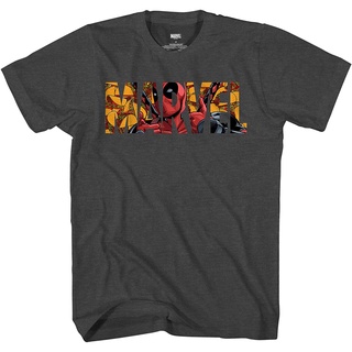 เสื้อยืดพิมพ์ลาย Deadpool Taco Logo Funny Humor Pun Avengers X-Men Dead สําหรับผู้ชายและผู้ใหญ่