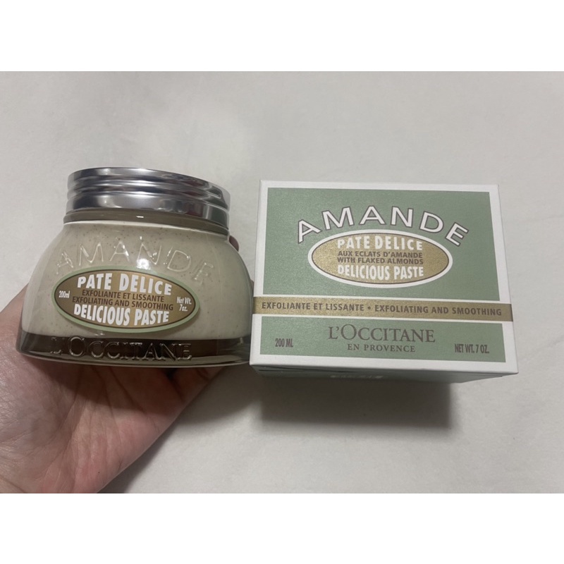 สครับผิวกาย-loccitane-almond-delicious-paste-exfoliating-and-smoothing-200ml-แท้-100-ป้ายคิงเพาเวอร์