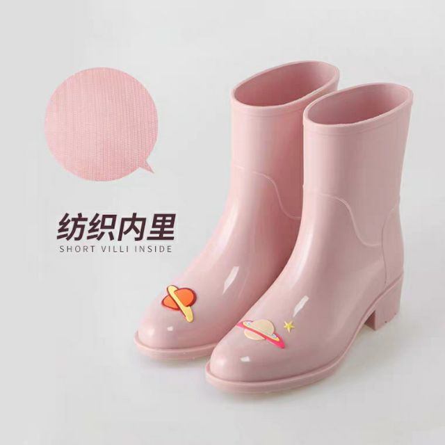 pre-order-รองเท้าบู๊ทกันฝน-บู๊ทสั้น-size35-39