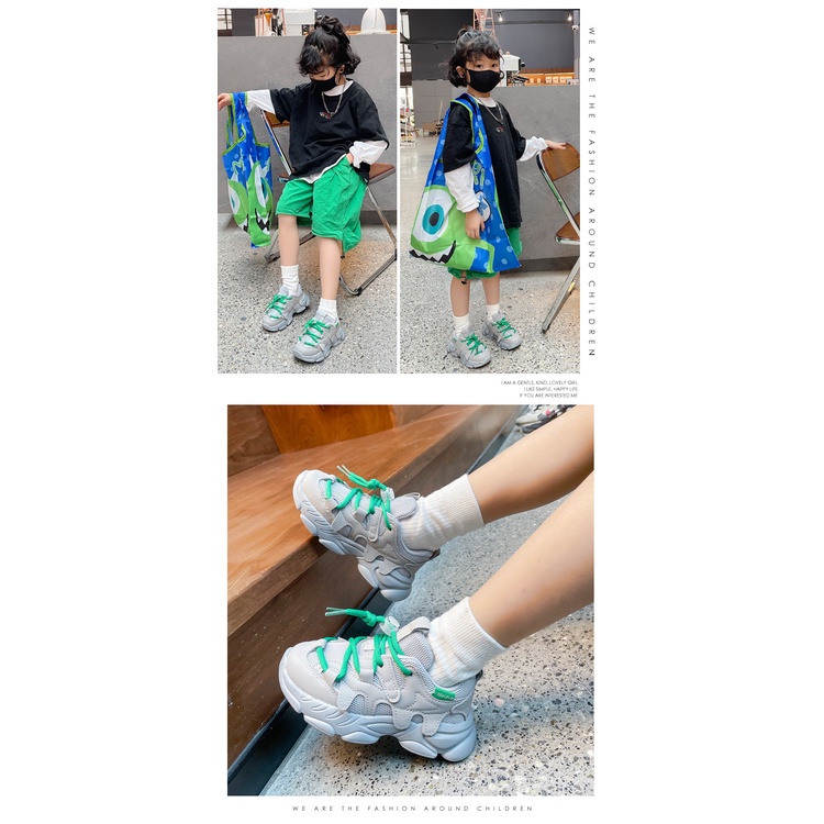 coco-รองเท้าผ้าใบเด็ก-พื้นนิ่ม-แบบร้อยเชือก-รุ่น-ynd26