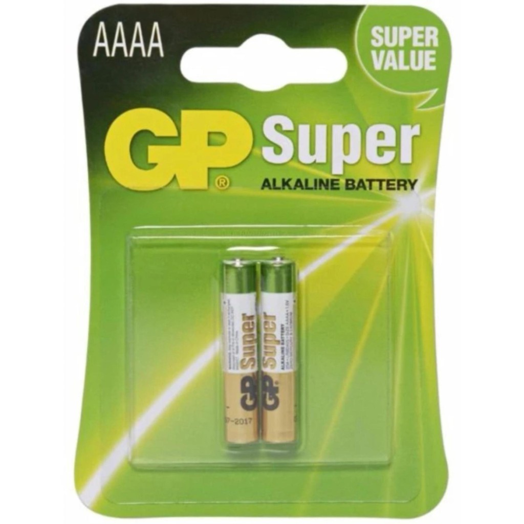 Di shop ถ่าน Super Alkaline ขนาด AAAA 1.5V 1 แพค 2 ก้อน | Shopee Thailand