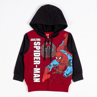 Marvel Boy Spider-Man Jacket - เสื้อแจ็คเก็ตเด็กมาร์เวลลายสไปเดอร์แมน สินค้าลิขสิทธ์แท้100% characters studio