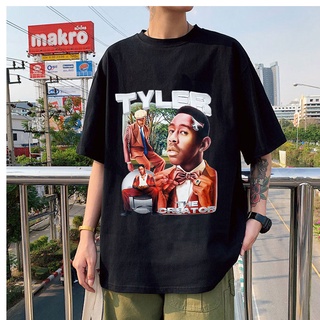 ใหม่ เสื้อยืดลําลอง แขนสั้น พิมพ์ลาย Tyler The Creator สไตล์คลาสสิก สําหรับผู้ชาย TYUI31391