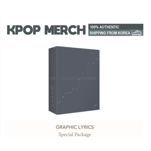 BTS GRAPHIC LYRICS Book Special Package | Shopee Thailand