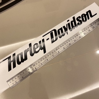 งานไดคัทสติ๊กเกอร์แต่งรถ HARLEY-DAVIDSON ( ไซค์ 45x5cm.)