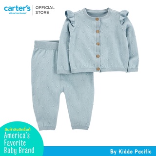 Carters Short Sleeve+Pants 2Pc Blue L8 คาร์เตอร์เสื้อผ้าชุดเซทเสื้อพร้อมกางเกงขายาว