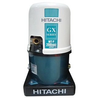 HITACHI ปั้มน้ำอัตโนมัติ 200 วัตต์ สำหรับดูดน้ำตื้น รุ่น WT-P200GX2