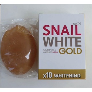 Snail White Gold Glutathione Collagen Soap สเนล ไวท์ บอดี้ โกลด์ คอลลาเจน โซป