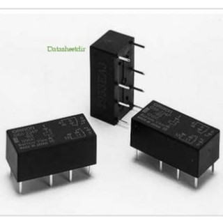 Relay G6A-234P รีเลย์ 5V 12V 8 ขา (ถอด)