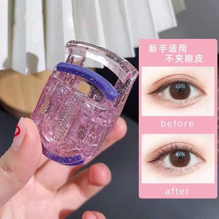 สินค้า 💥พร้อมส่งใน🇹🇭 ที่ดัดขนตาพกพา ที่ดัดขนตาสีชมพู ที่ดัดขนตามินิ กลิตเตอร์ ที่ดัดขนตาญี่ปุ่น
