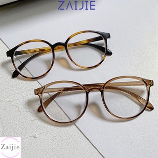 สินค้า Zaijie 0~-4.0 แว่นตาสายตาสั้น ป้องกันรังสียูวี ป้องกันความเมื่อยล้า หลากสี แฟชั่นสําหรับผู้หญิง และผู้ชาย