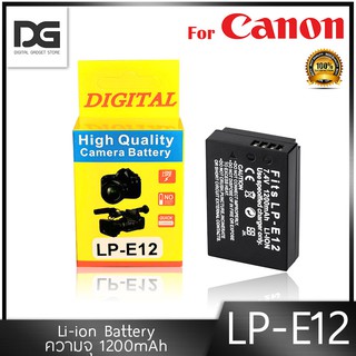 แบตเตอรี่กล้อง CANON LP-E12 สำหรับกล้อง CANON รุ่น EOS M10 / EOS M50 / EOS M100 / EOS 100D / EOS M / EOS M2