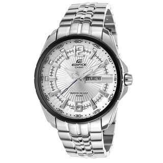 Casio Edifice นาฬิกาข้อมือ สายสแตนเลส รุ่น EF-131D-7AVDF -
Silver/White