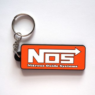 พวงกุญแจยาง NOS นอส โนส