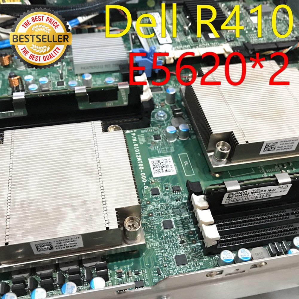 ภาพหน้าปกสินค้า(ส่งฟรี รับประกัน 1 ปี ออก vat ได้) Server Dell R410 CPU E5620*2 RAM8GB/32GB HDD SAS2TB*2 PSU*2 จากร้าน zeedshop2 บน Shopee