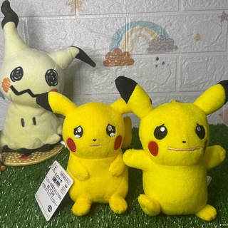 ตุ๊กตาปิกาจู โปเกม่อน ปิก้า ปิก้า สีเหลืองสดใส ในอิริยาบถต่างๆ Pikachu Pokémon Banpresto