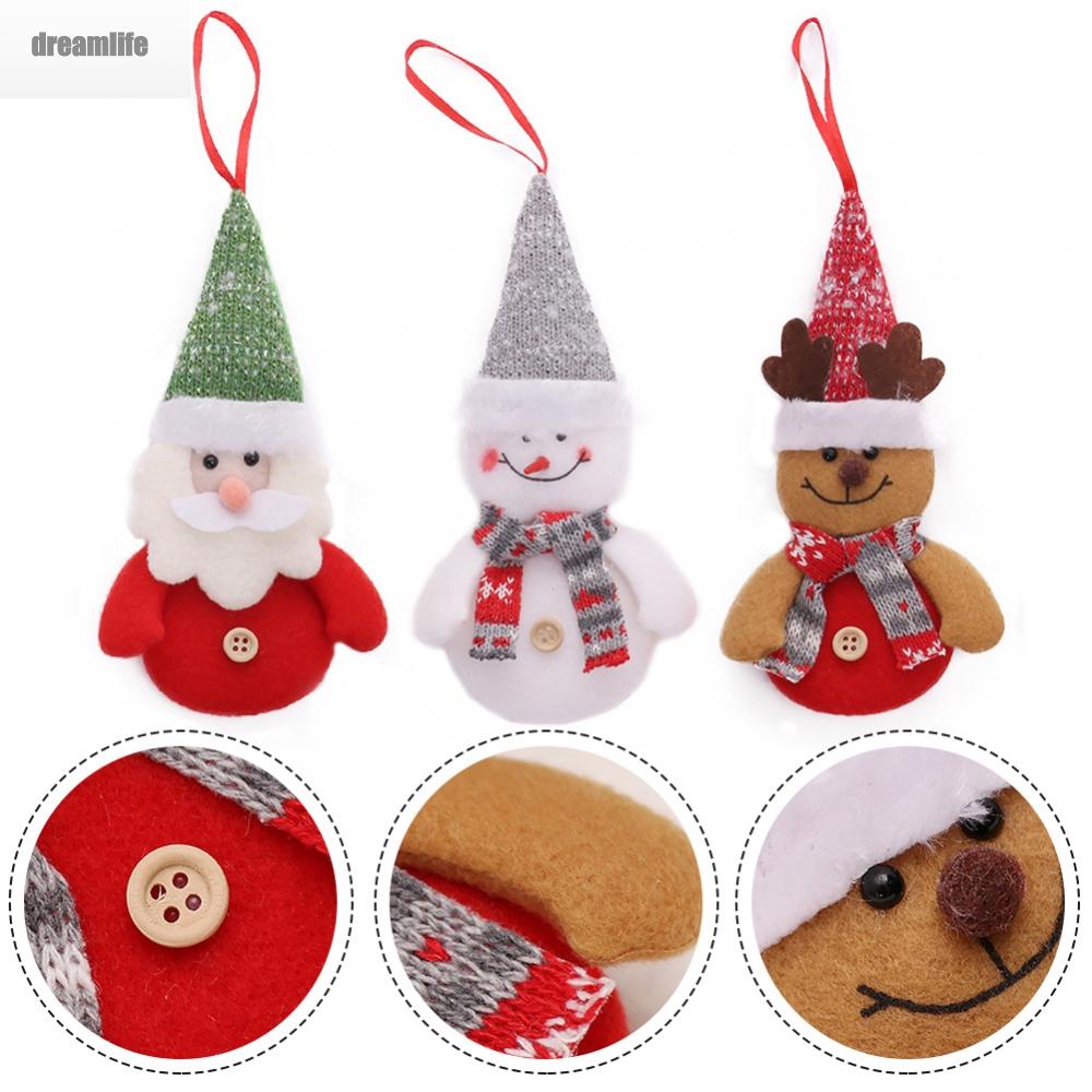 dreamlife-christmas-decorative-dolls-snowman-cartoon-dolls-hanging-desktop-decorations