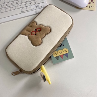 ภาพขนาดย่อของภาพหน้าปกสินค้าBentoy Milkjoy กระเป๋าดินสอ ผ้ากํามะหยี่ ลายหมีน่ารัก สไตล์เกาหลี สําหรับนักเรียน จากร้าน bentoymilkjoy.th บน Shopee