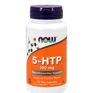 5-HTP, สารสกัดเมล็ดกริฟโฟเนีย 100mg 60 เม็ด