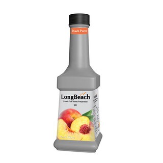 ลองบีชเพียวเร่พีช 900 มล. LongBeach Peach Puree 900 ml รหัส 0842