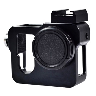 ภาพหน้าปกสินค้าAluminum Housing Protective Frame Case + Lens Cap for GoPro 4 ที่เกี่ยวข้อง