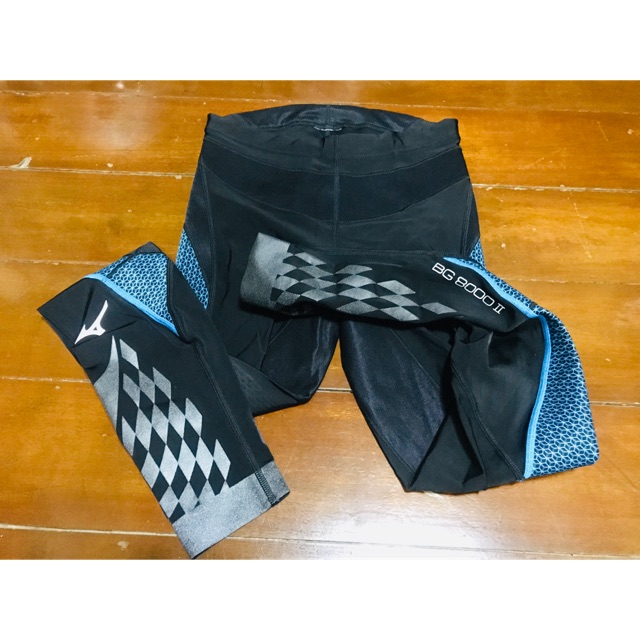 Mizuno Running Leggings BG 8000 II Size L Shopee Thailand