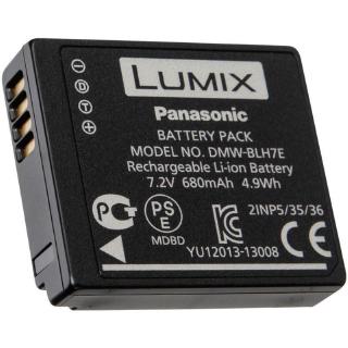 สินค้า BATTERY Panasonic DMW-BLH7E (ของแท้ NO BOXมีประกัน 1 ปี) ใช้ได้กับ PANASONIC GF7/GF8/GF9/GF10