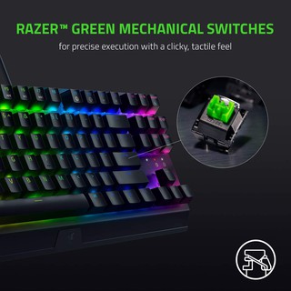 Razer BlackWidow V3 Tenkeyless (Th/US) สินค้าของแท้ รับประกัน 2 ปี