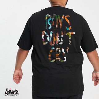 Just Say Bad  ® เสื้อไซส์ใหญ่ 3XL 4XL รุ่น Boy Dont Cry สีดำ ( ลิขสิทธิ์ของแท้) เสื้อยืดคนอ้วน / เสื้อคนอ้วน  BS