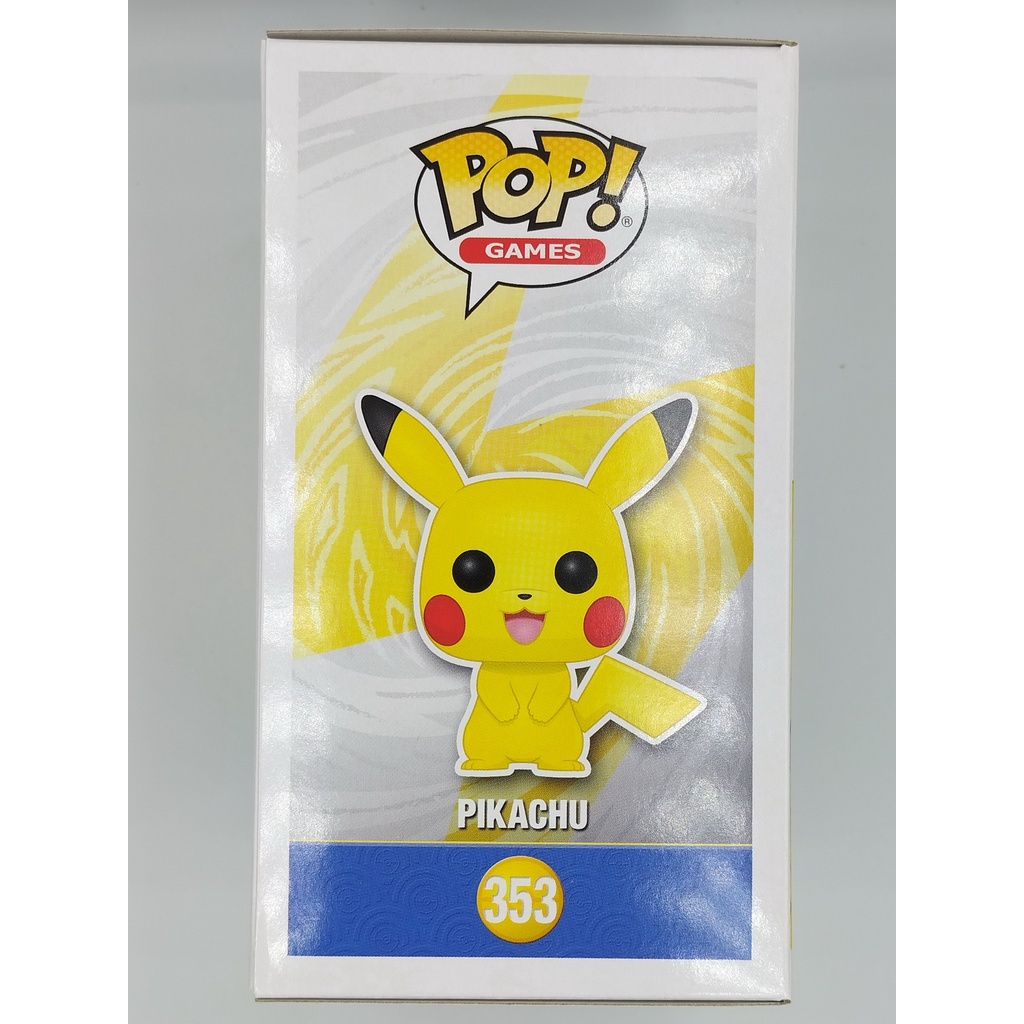 funko-pop-pokemon-pikachu-metallic-สีเงิน-353-กล่องมีตำหนินิดหน่อย