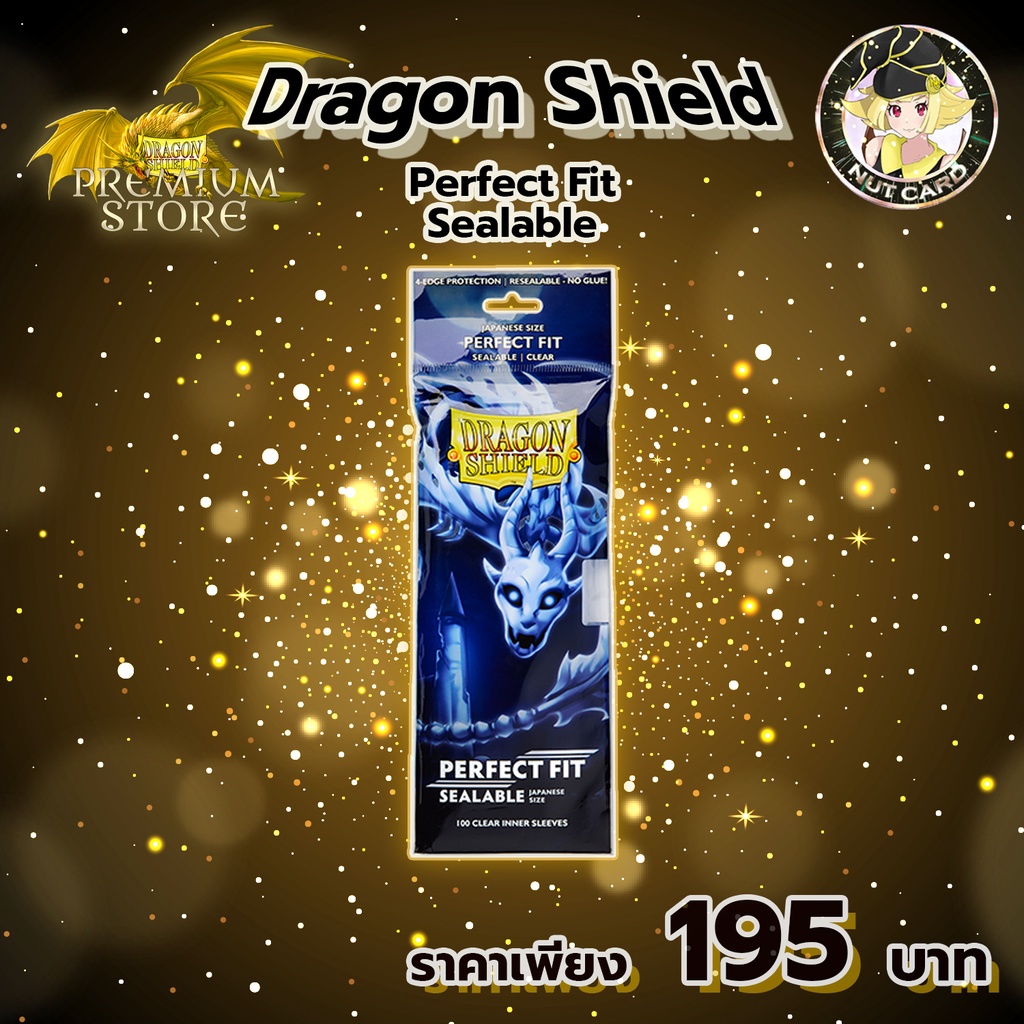 Dragon Shield Perfect Fit Sealable Japanese Clear Inner Sleeves Card  Sleeves 